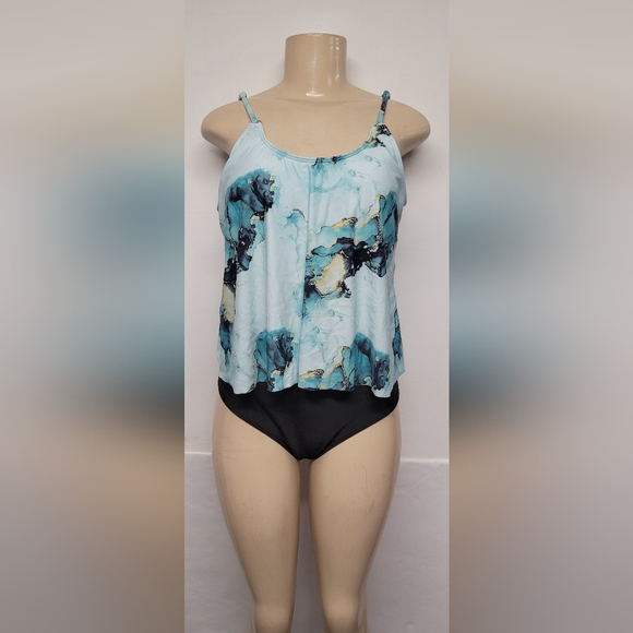 SHEIN Other - SHEIN 1XL 2 Peice Bathing Suit Tankini New Without Tags